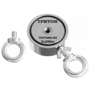 Магнит поисковый 2F250 ТРИТОН двухсторонний