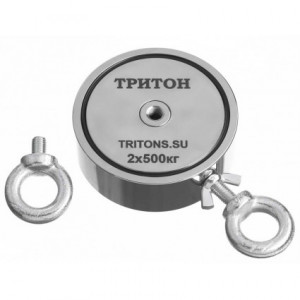 Магнит поисковый 2F500 ТРИТОН двухсторонний