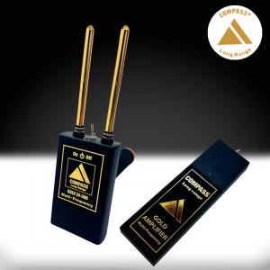 Металлоискатель COMPASS LONG RANGE GOLD 24-300 MF + MODEL 2 AMPLIFIER
