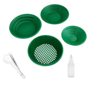 Комплект лотков золотопромывочных GOLD PAN 4X Detectorist