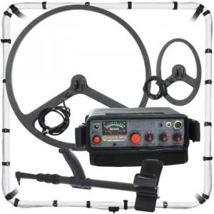 Глубинный импульсный металлоискатель Golden Mask Deep Hunter PRO7se (комплект PRO с рамкой 125х125 см, катушками 20х30 см и 58 см и штангой)