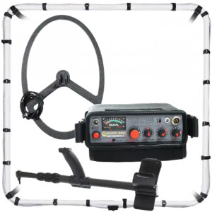 Глубинный импульсный металлоискатель Golden Mask Deep Hunter PRO7se (комплект PRO с рамкой 125х125 см, катушкой 38х58 см и штангой)